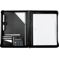 Alassio Catana A4 Writing Case Leather Black 30055