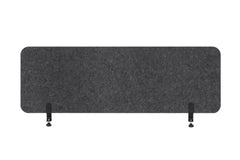 Bi-Office Archyi Sculpo 1200 x 400mm Desk Panel Frameless Dark Grey - SPD730207372 DD