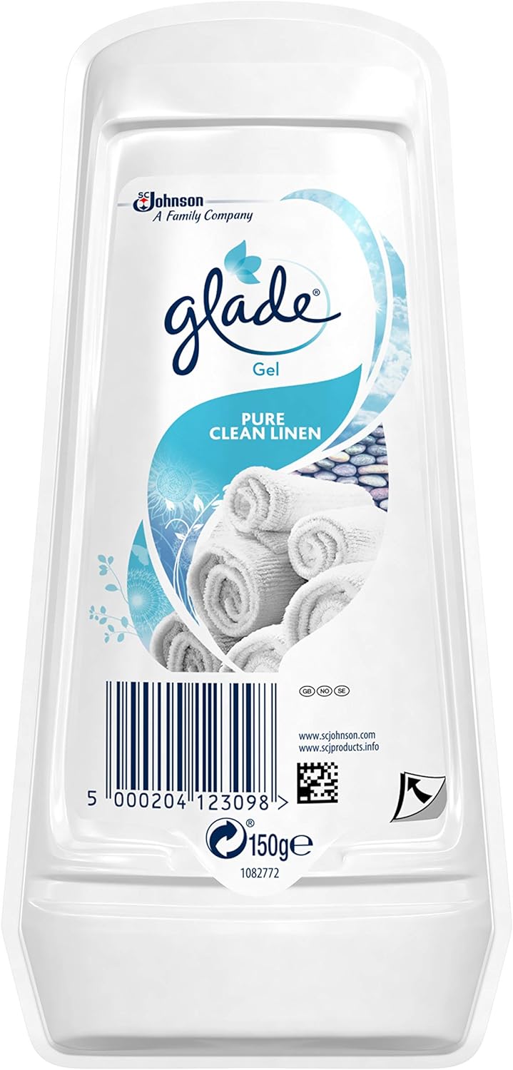 Glade Solid Gel Air Freshener 150g Clean Linen