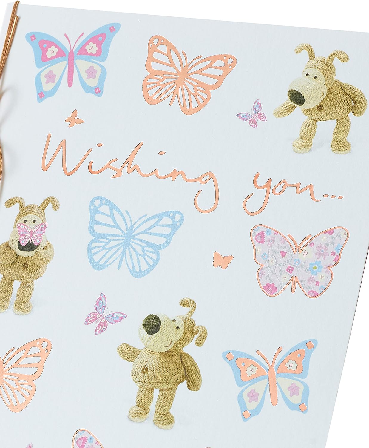 Boofle Colourful Butterflies Birthday Card
