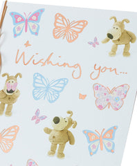 Boofle Colourful Butterflies Birthday Card
