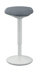 Leitz Ergo Active Standing Stool With Comfort Seat Light Grey - 65450085 DD