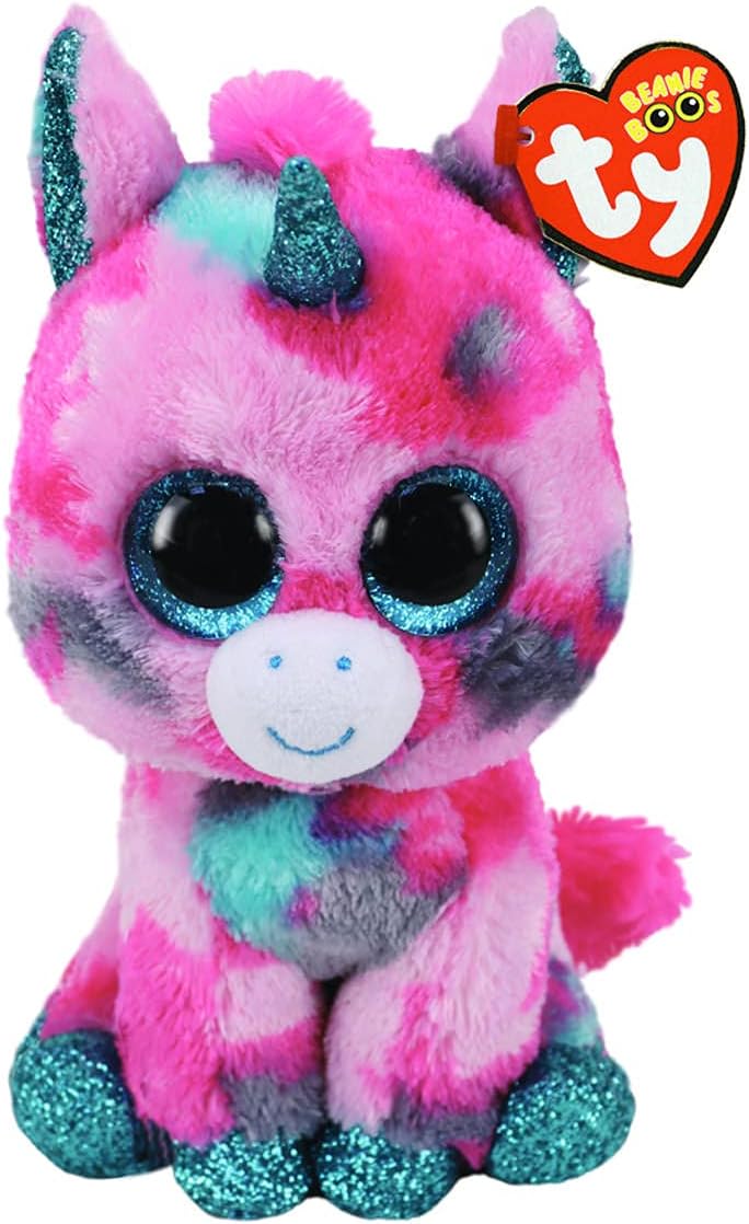 Soft Ty Gumball Unicorn plush toy, featuring colorful unicorn design with a friendly face, perfect for children and collectors.