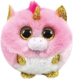 Multicolor TY Puffies plush unicorn soft toy, 7cm Fantasia unicorn, cuddly and colorful stuffed animal for kids