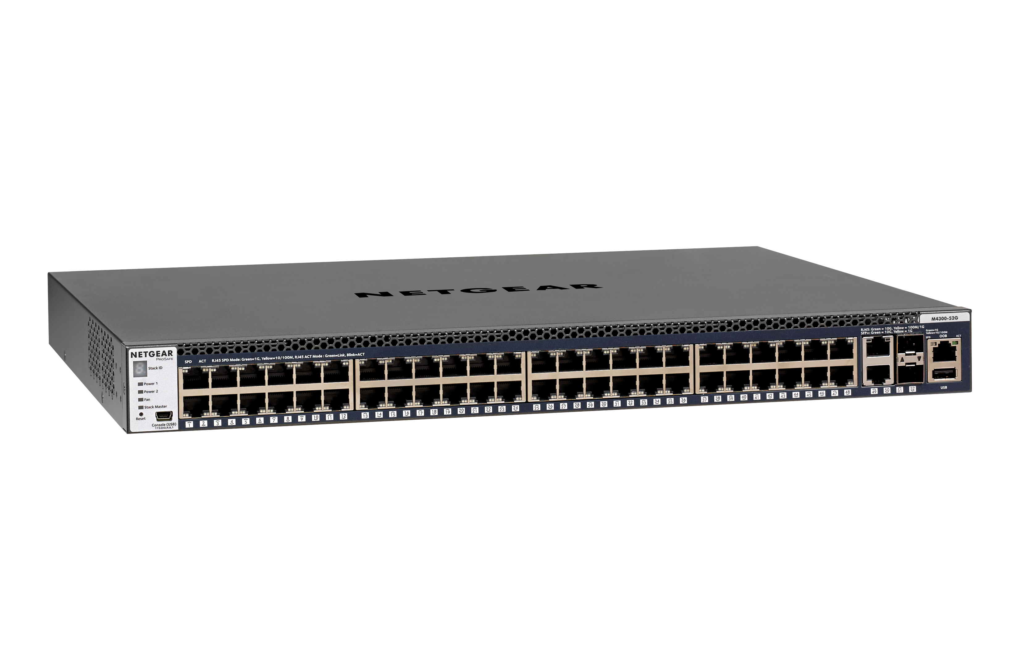 Netgear M4300 52 Port L3 Gigabit Ethernet Switch
