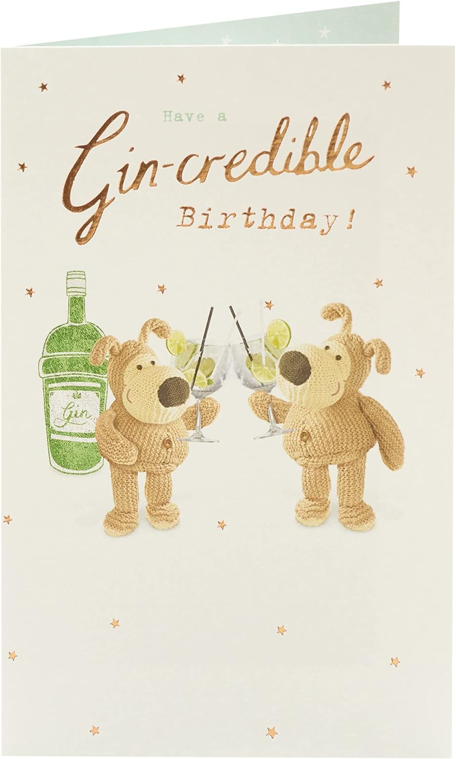 Boofle Gin-credible Birthday Card