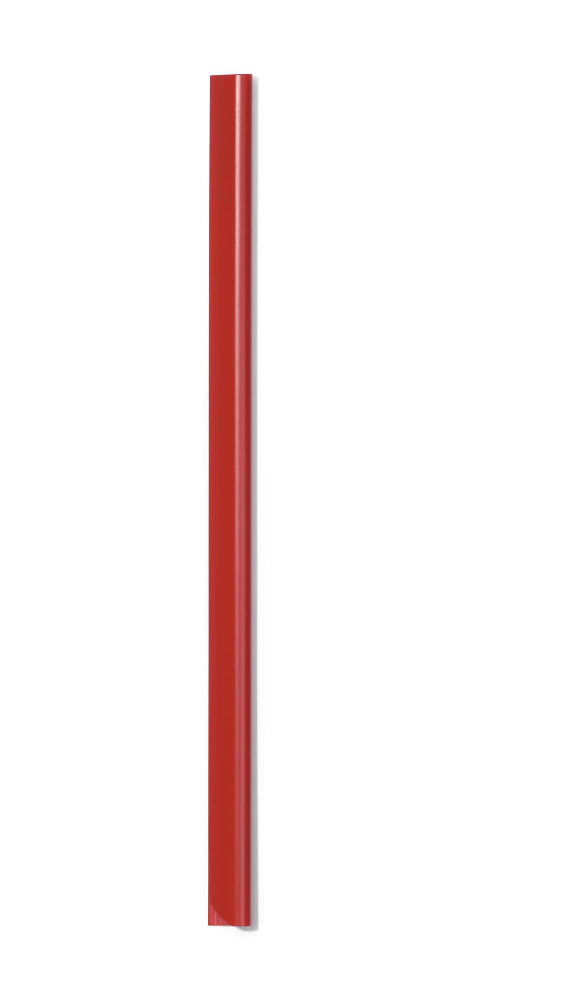 Durable Spine Bar A4 6mm for Binding Documents Holds Up To 60 Sheets Red (Pack 50) - 293103