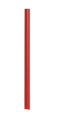 Durable Spine Bar A4 6mm for Binding Documents Holds Up To 60 Sheets Red (Pack 50) - 293103