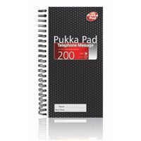ValueX Telephone Message Book Carbonless 200 Messages (Pack 5) - MES11/2/200