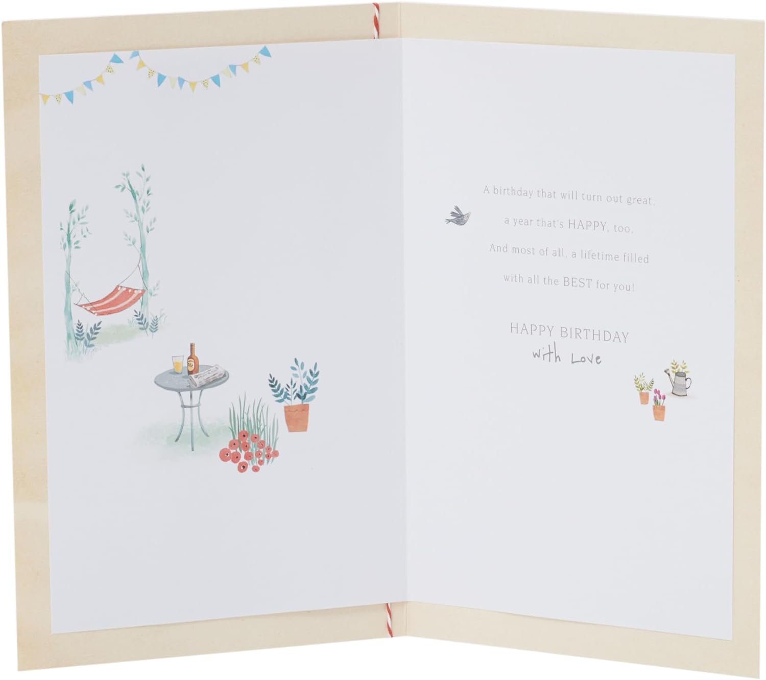 Garden Relax Design Son In Law Birthday Card