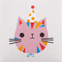 Cat Designs Kids Pack of 10 In 2 Cute Birthday Cards