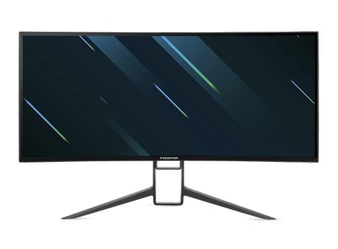 ACER Predator X34Vbmiiphuzx 34 Inch 3440 x 1440 Pixels UltraWide Quad HD OLED FreeSync Premium HDMI DisplayPort Gaming Monitor