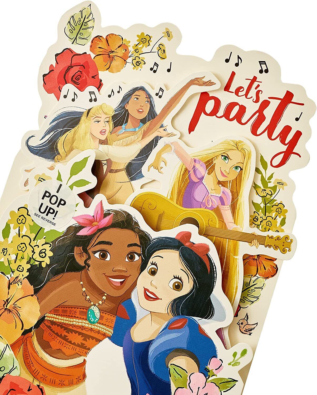 Disney Princess Pop Up Birthday Card