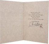 Hallmark Christmas Card – Religious Blessings Design with Traditional Verse