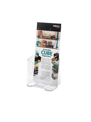 Deflecto Literature Holder DL Portrait Clear - 77501
