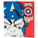 Disney Avengers Captain America Birthday Card with Badge