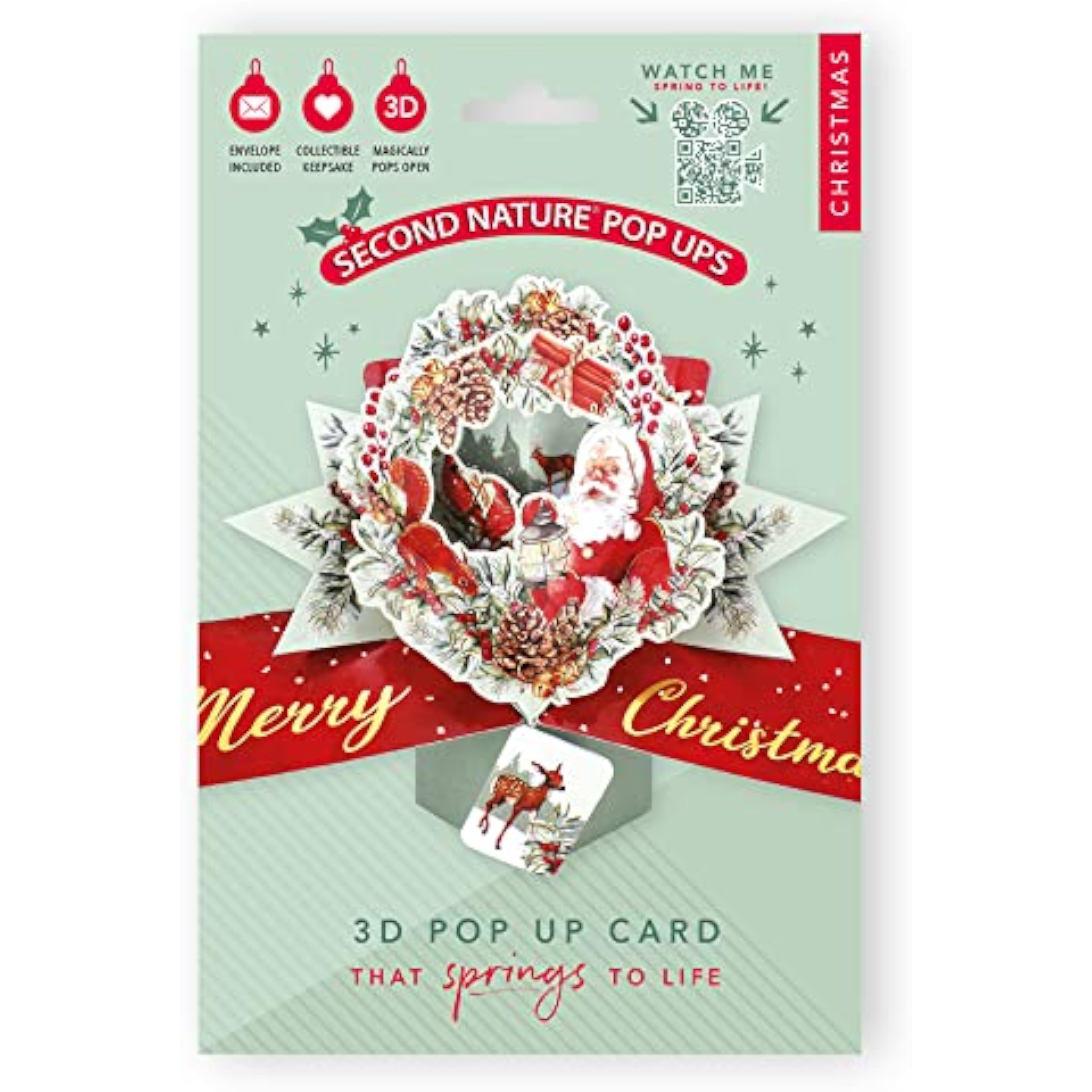 Wreath With Santa