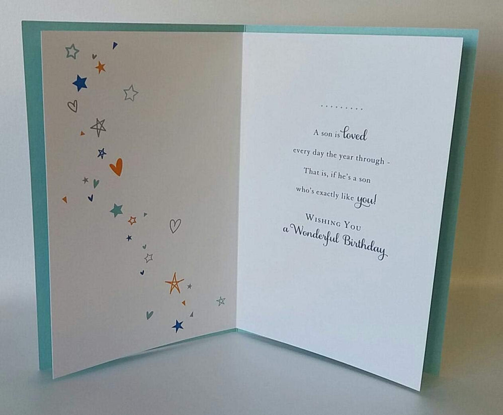 Son Birthday Sentimental Verse Greetings Card