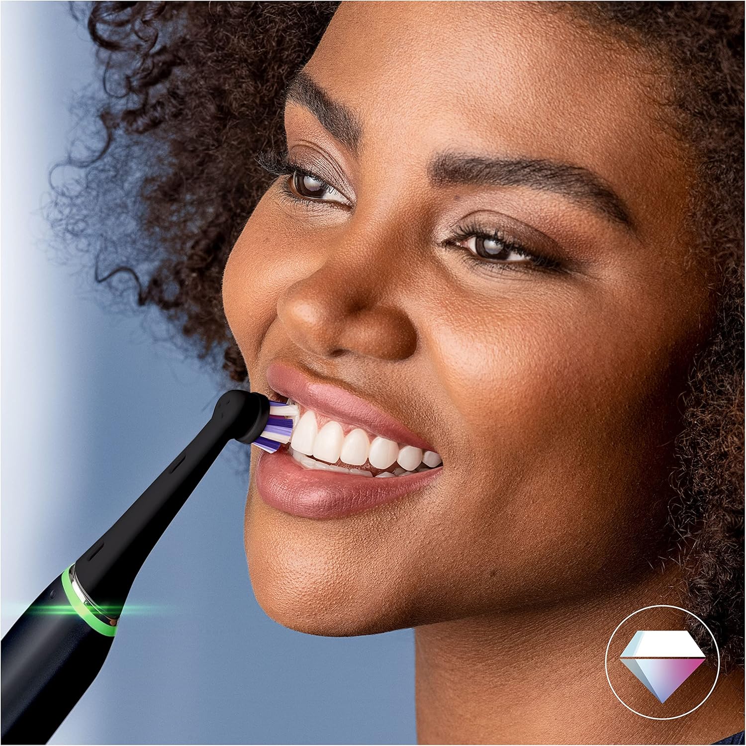 Oral-B iO Radiant White Replacement Brush Heads – Black, 6 Pack