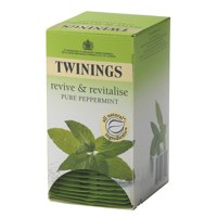 Twinings Pure Peppermint Tea Bags Individually Wrapped (Pack 20) - NWT017