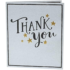 Gold Stars Thank You Very, very much! Card