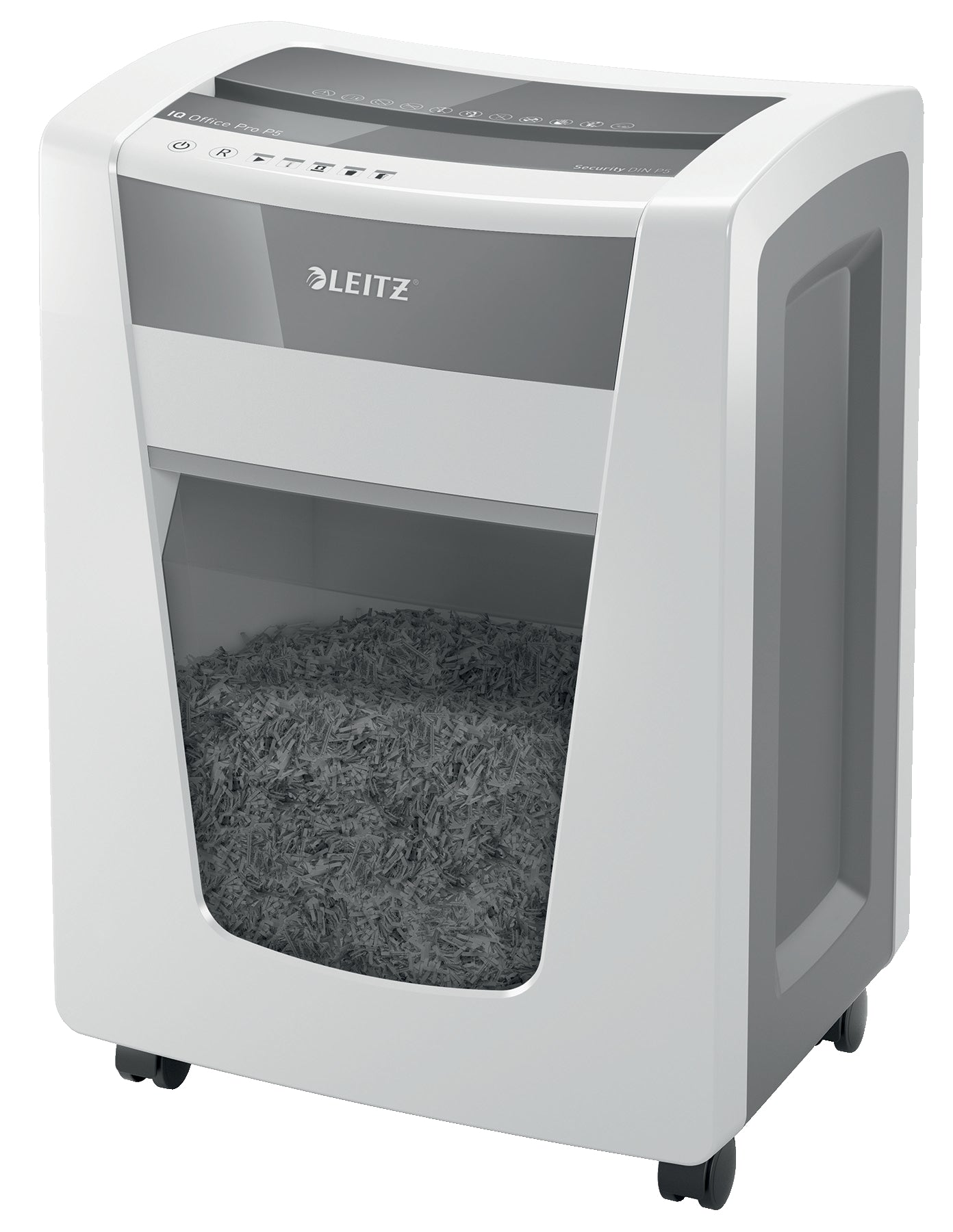 Leitz IQ Office Pro Micro Cut Shredder 30 Litre 17 Sheet White DS 80051000 DD