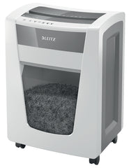 Leitz IQ Office Pro Micro Cut Shredder 30 Litre 17 Sheet White DS 80051000 DD