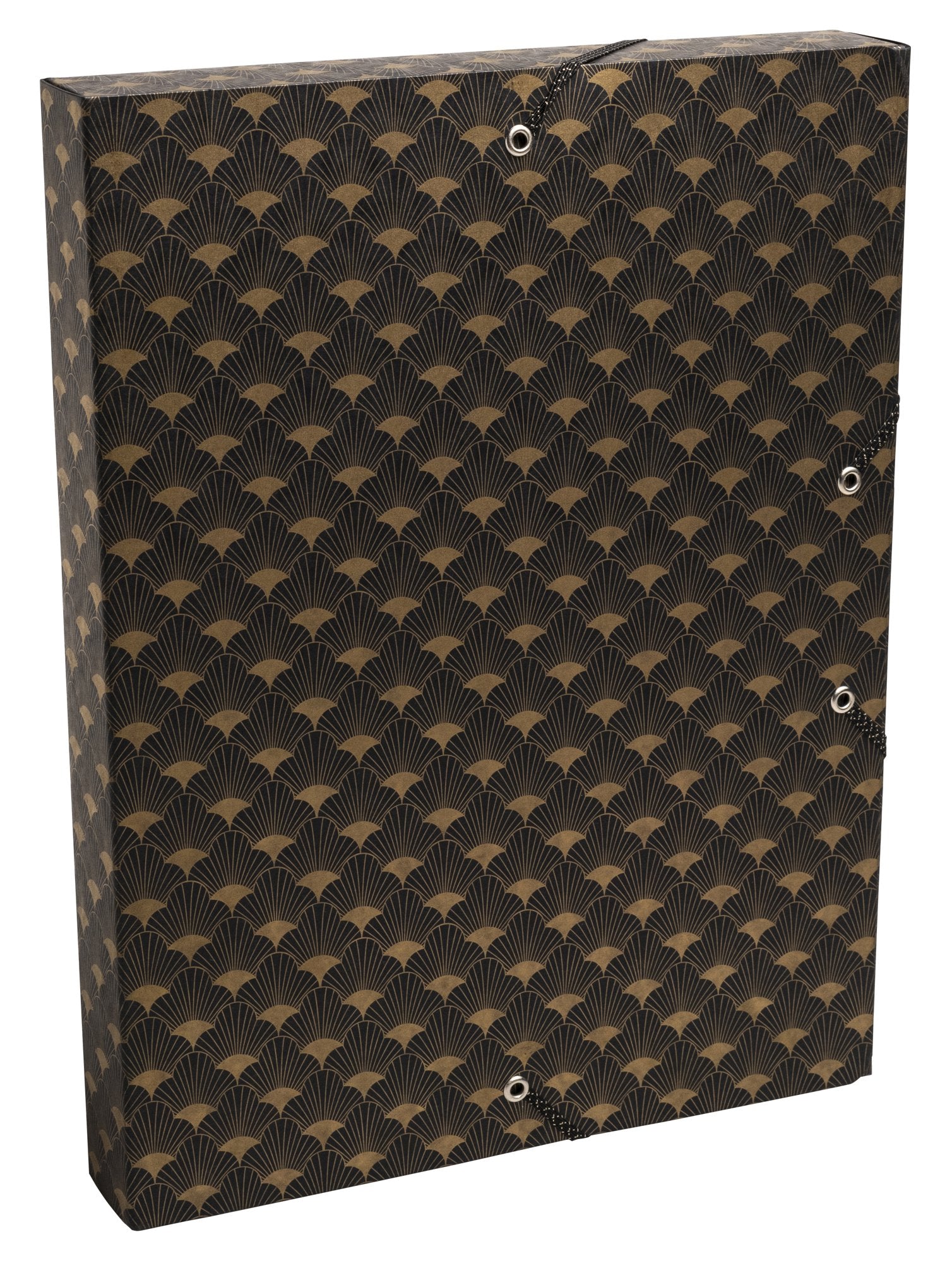Exacompta Neo Deco Elasticated Box File A4 25mm Assorted Colours PK8 - 59350E