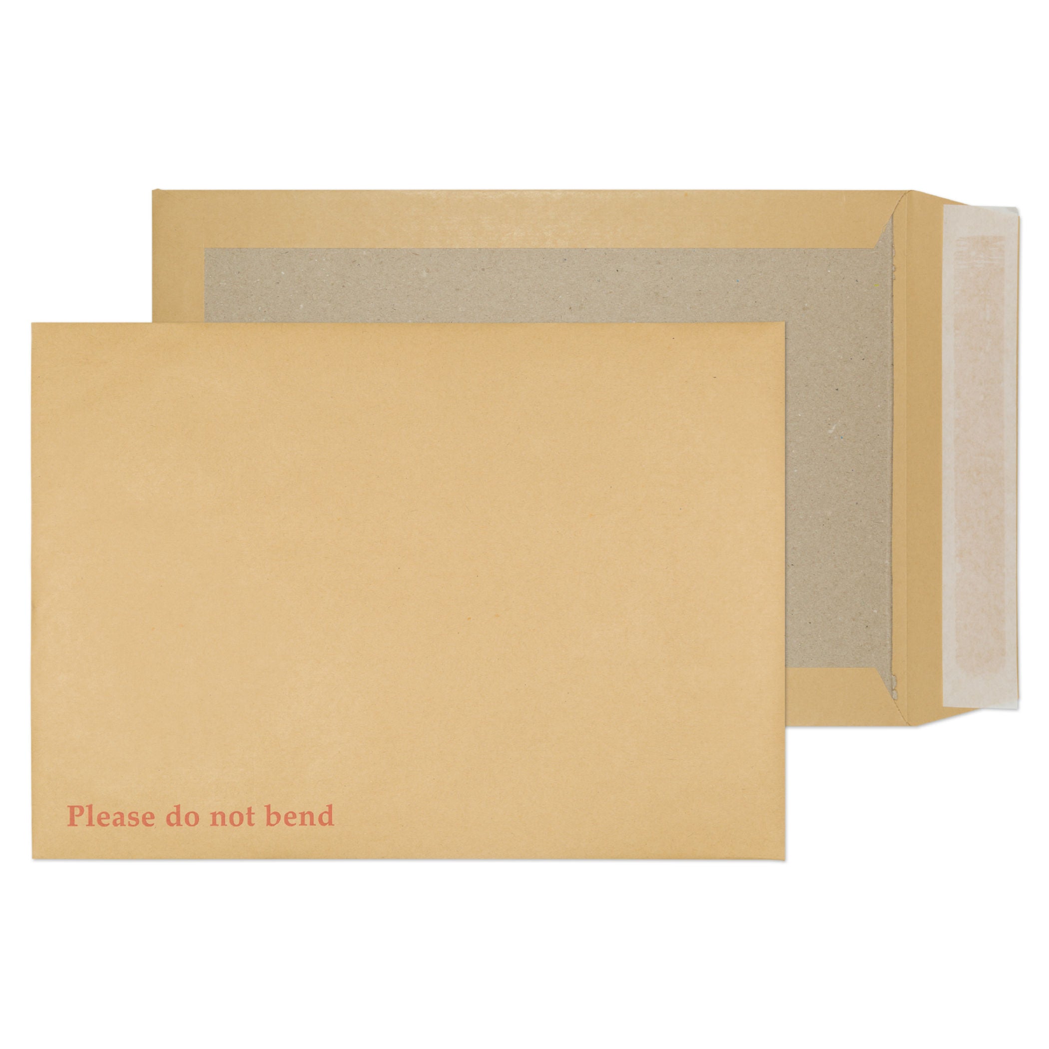 ValueX Everyday Envelopes C4 Manilla Pocket Plain Peel and Seal Board Back 120gsm 324x229mm (Pack 125) - 13935