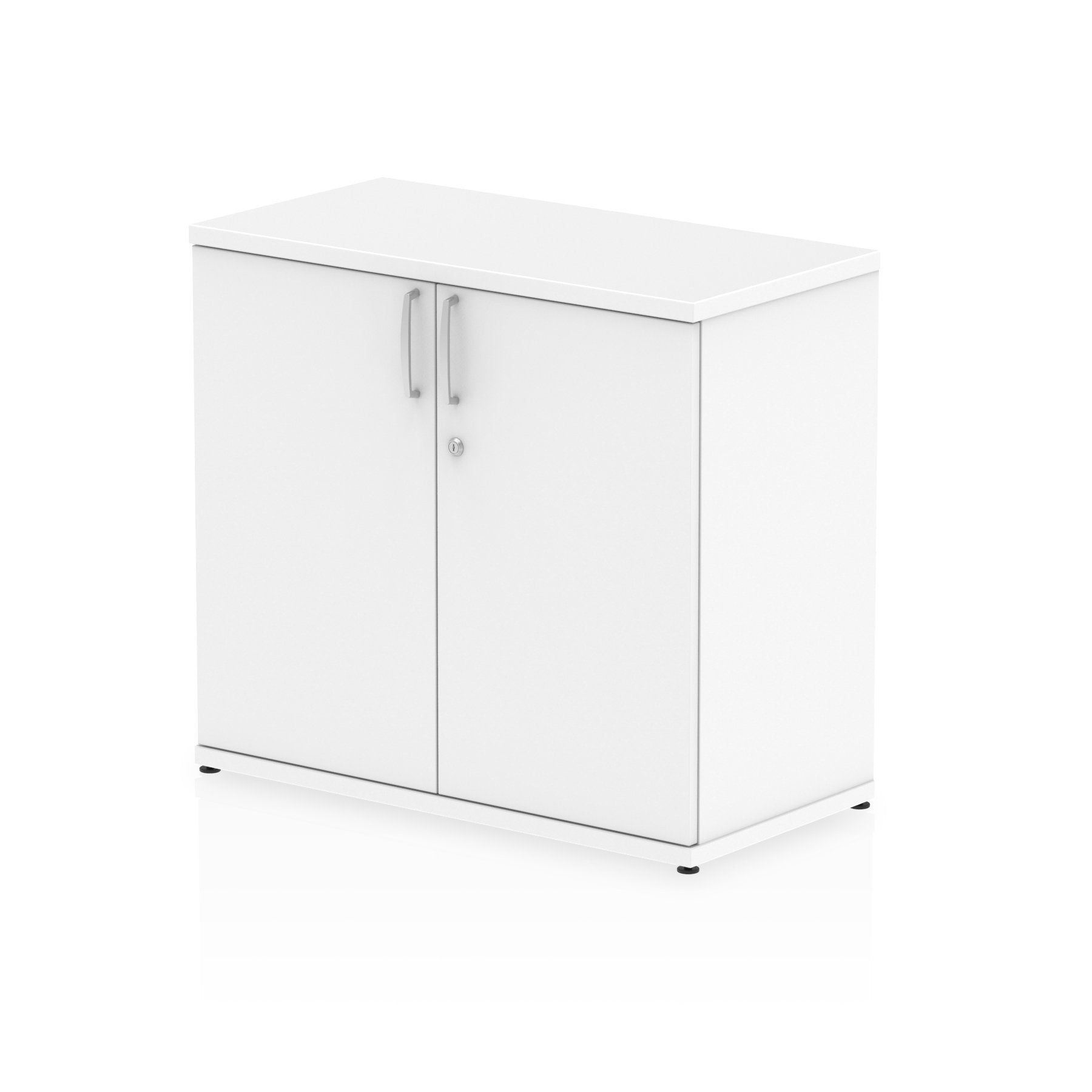 Dynamic Impulse 600mm Deep Desk High Cupboard White I000182 DD