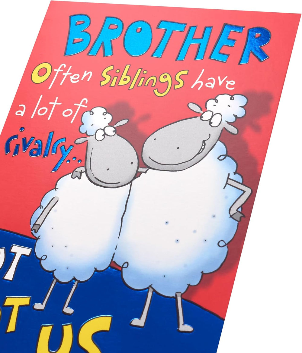 UK Greetings birthday greeting card, 143 x 216 mm size, with colorful design for celebrating special occasions