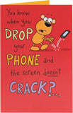 UK Greetings birthday card for him, her, or friends with a funny design, showcasing colorful illustrations and playful text.