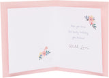UK Greetings birthday card for Nan with heartfelt love and warm wishes, featuring a colorful and cheerful design.