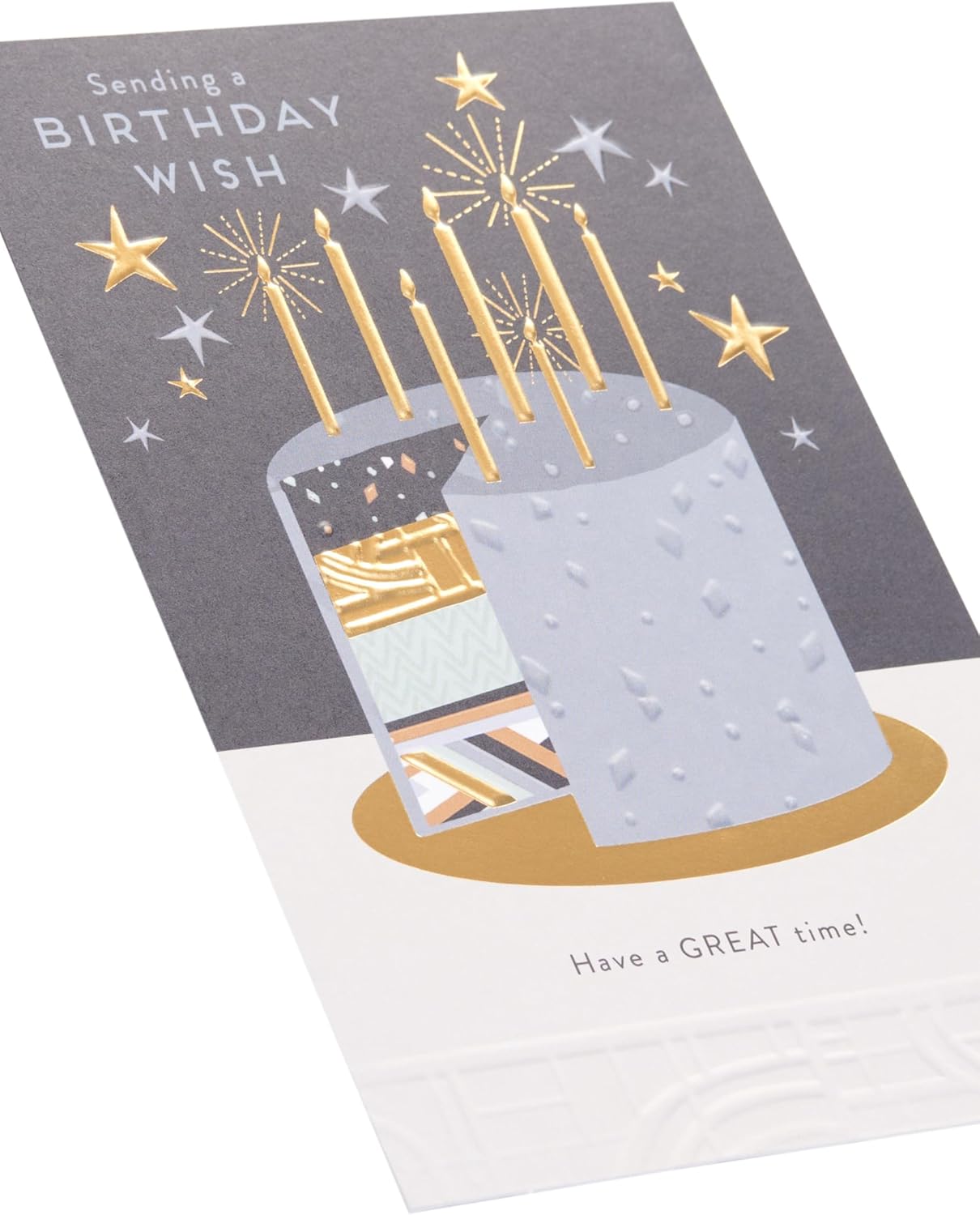 UK Greetings Confetti Pop birthday card with colorful confetti design, fun and festive greeting suitable for all ages.