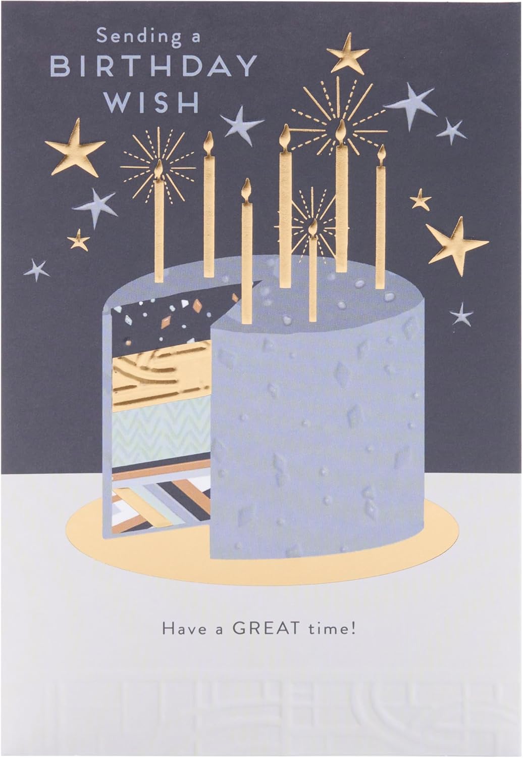 UK Greetings Confetti Pop birthday card featuring colorful confetti and festive design, suitable for all ages.