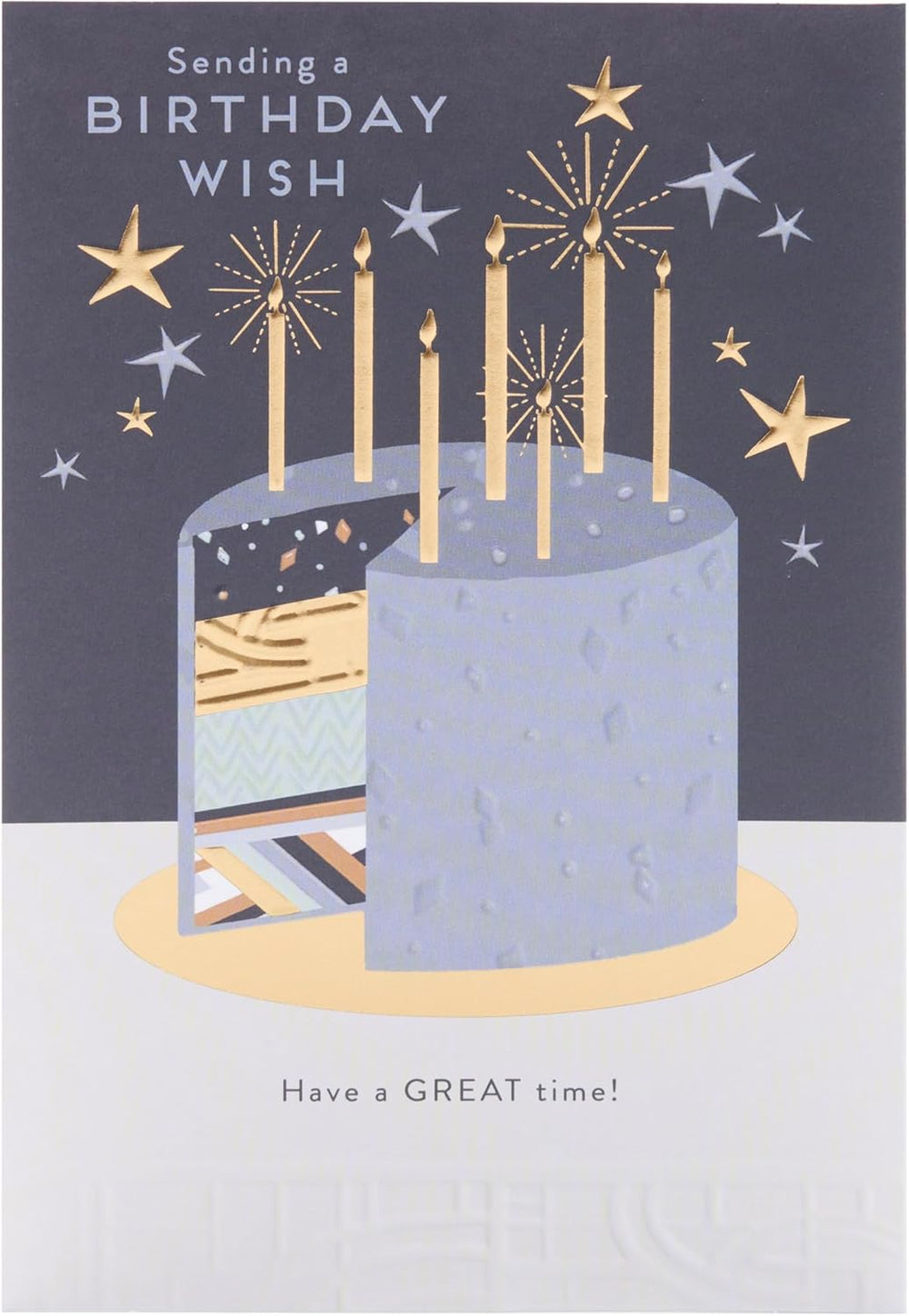 UK Greetings Confetti Pop birthday card featuring colorful confetti and festive design, suitable for all ages.