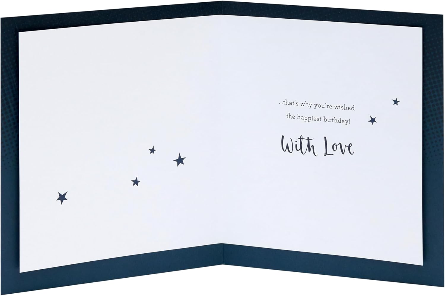 UK Greetings birthday card for Grandad celebrating 75th birthday with integrated design and festive greeting.
