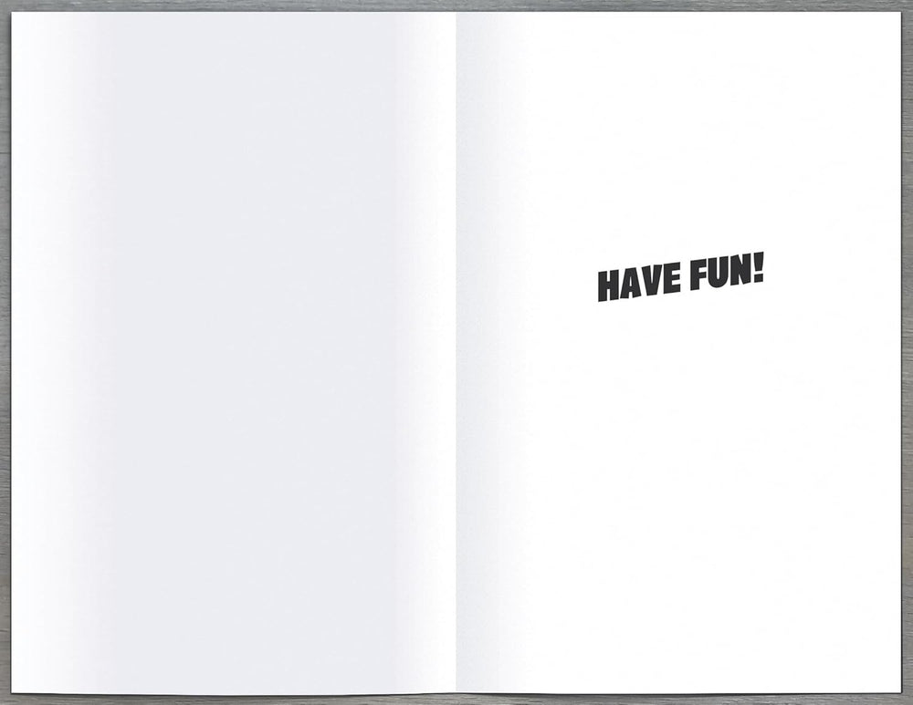 UK Greetings Marvel Ghost Spider-Man Spidey birthday card for girls with Spiderman illustration and birthday message.