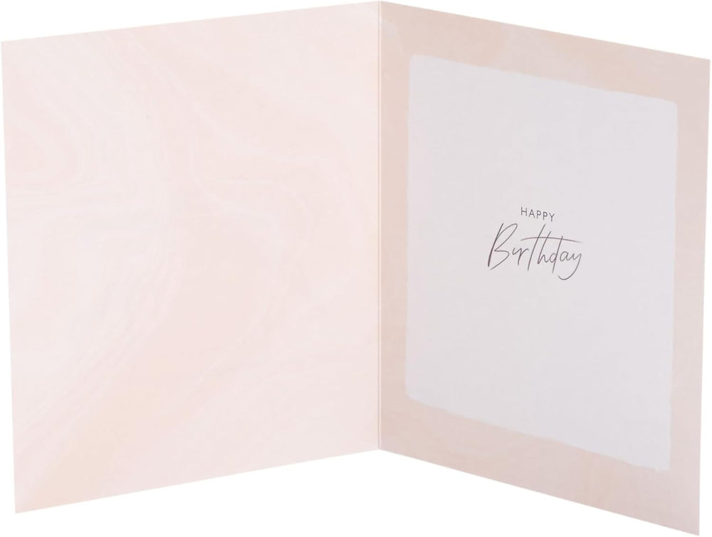 UK Greetings Parisian Luxe birthday card featuring elegant, sophisticated design ideal for celebrating special occasions.