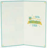 UK Greetings Relatable Facts 16th Birthday Card featuring colorful design and playful typography for celebrating a 16th birthday.