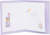 UK Greetings birthday greeting card for Nana featuring a favorite things design, with colorful illustrations and cheerful message.