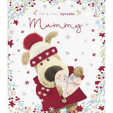 UK Greetings Boofle with Heart Christmas Card featuring a cute Boofle character and festive holiday greeting for moms.