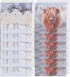 UK Greetings boxed Christmas cards featuring winter animals, standard assortment with festive winter animal illustrations.