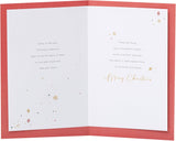 UK Greetings Christmas greeting card for brother with sentimental design, featuring festive imagery and heartfelt message.