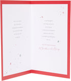 UK Greetings Christmas greeting card for granddaughter featuring a festive design, ideal for sharing holiday cheer with loved ones.