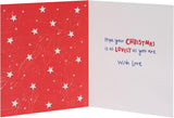 UK Greetings Christmas greeting card for Mummy featuring cute penguins and festive holiday design.