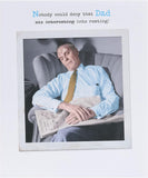 UK Greetings Father's Day Card featuring a humorous joke design for dads, perfect for celebrating Father's Day.