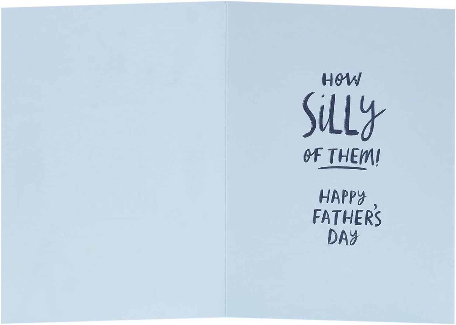 UK Greetings Sweet Dad cartoon Father's Day card featuring a cheerful design and heartfelt message for dad.