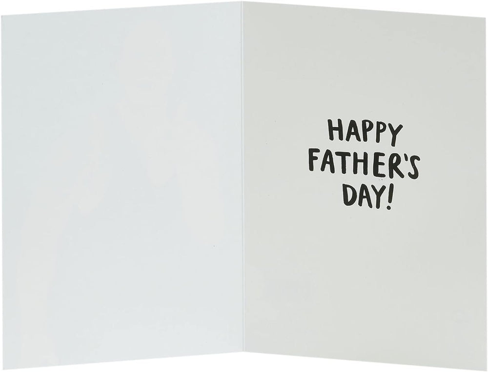 UK Greetings Father's Day card featuring The Rock design, perfect for celebrating dad on Father's Day with a fun and heartfelt message.