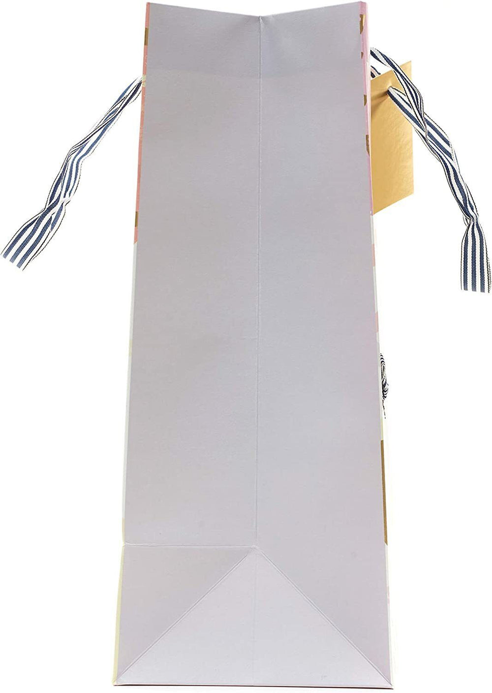 UK Greetings large birthday gift bag with gold foil balloon design, featuring vibrant colors and decorative handles for special celebrations.